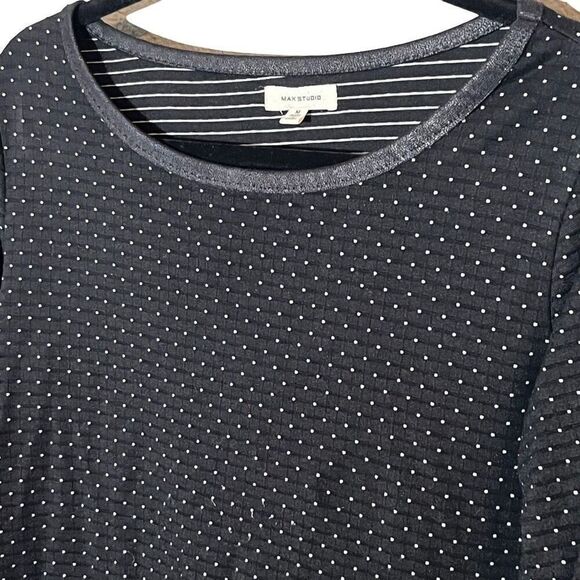 Max Studio Shift Sheath Knit Dress Women’s Medium - Picture 3 of 7